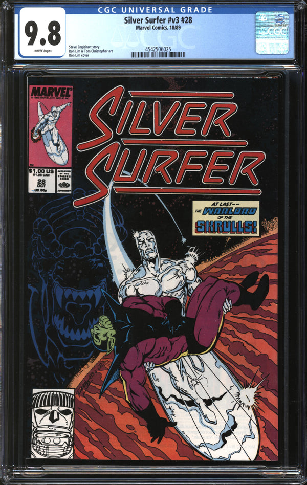 Silver Surfer (1987) # 28 CGC 9.8 NM/MT