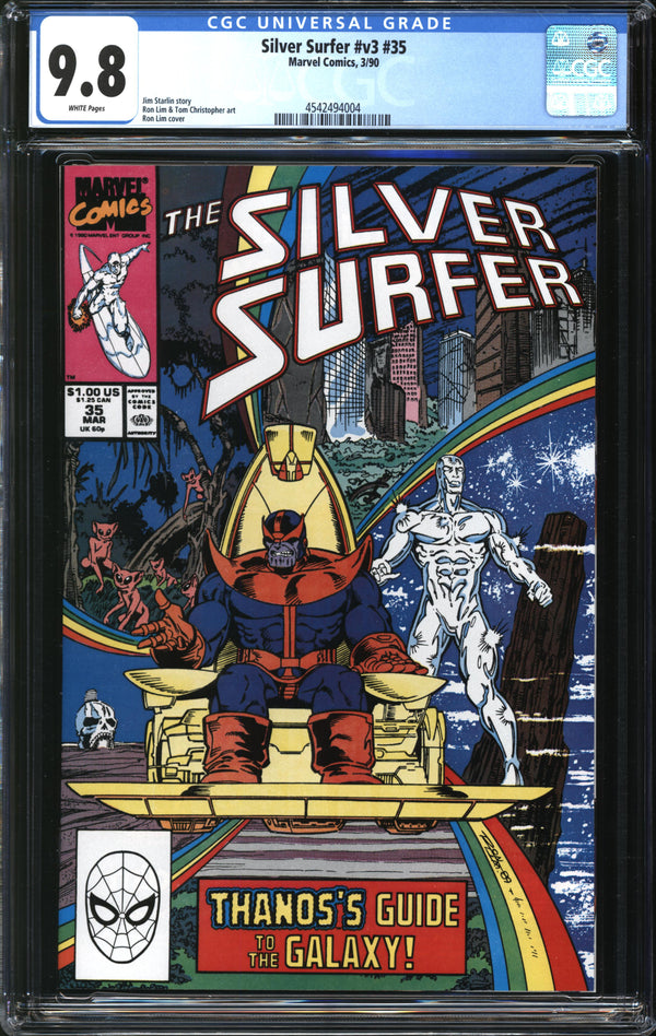 Silver Surfer (1987) # 35 CGC 9.8 NM/MT