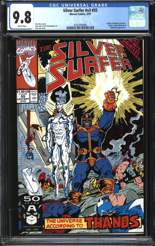 Silver Surfer (1987) # 55 CGC 9.8 NM/MT