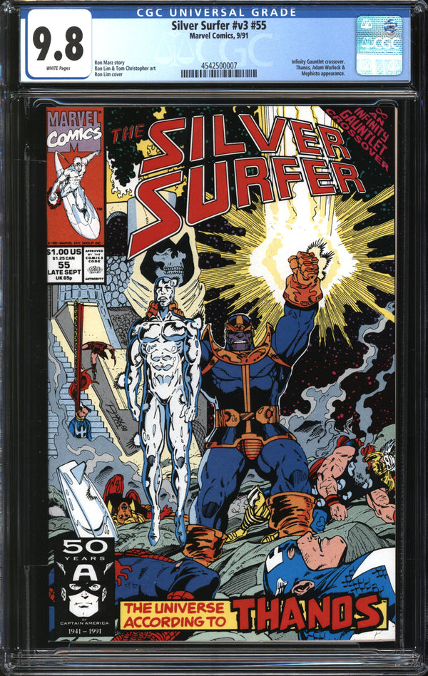 Silver Surfer (1987) # 55 CGC 9.8 NM/MT