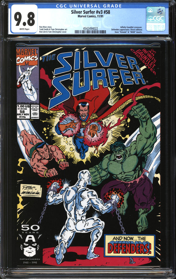 Silver Surfer (1987) # 58 CGC 9.8 NM/MT