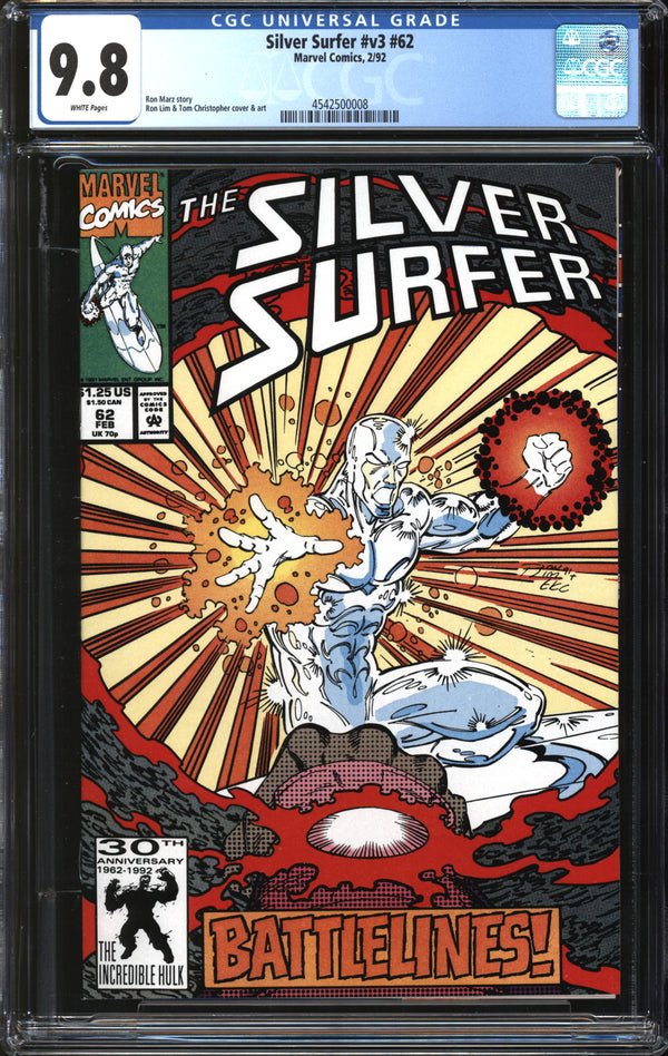 Silver Surfer (1987) # 62 CGC 9.8 NM/MT