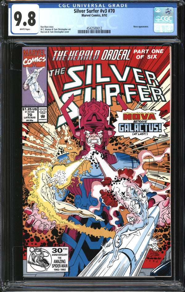 Silver Surfer (1987) # 70 CGC 9.8 NM/MT