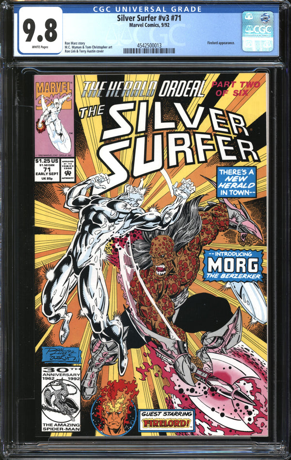 Silver Surfer (1987) # 71 CGC 9.8 NM/MT