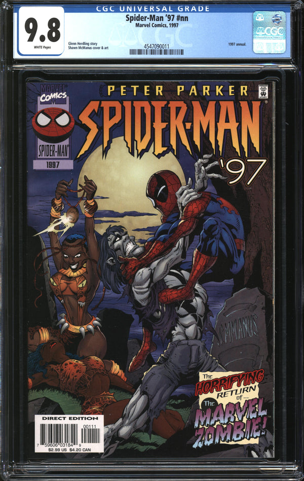 Spider-Man '97 Annual (1997) #1 CGC 9.8 NM/MT