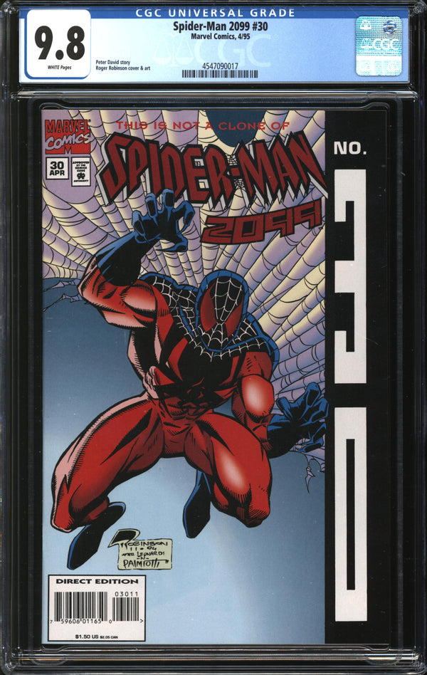 Spider-Man 2099 (1992) #30 CGC 9.8 NM/MT