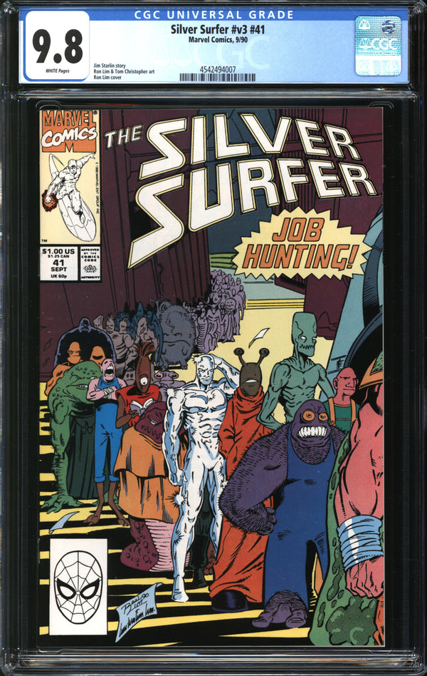 Silver Surfer (1987) # 41 CGC 9.8 NM/MT