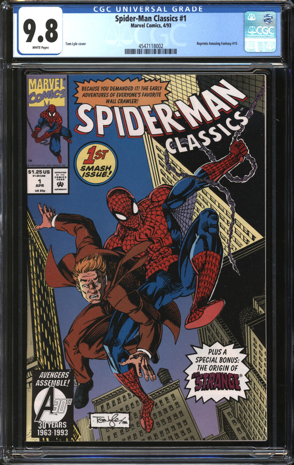 Spider-Man Classics (1993) #1 CGC 9.8 NM/MT