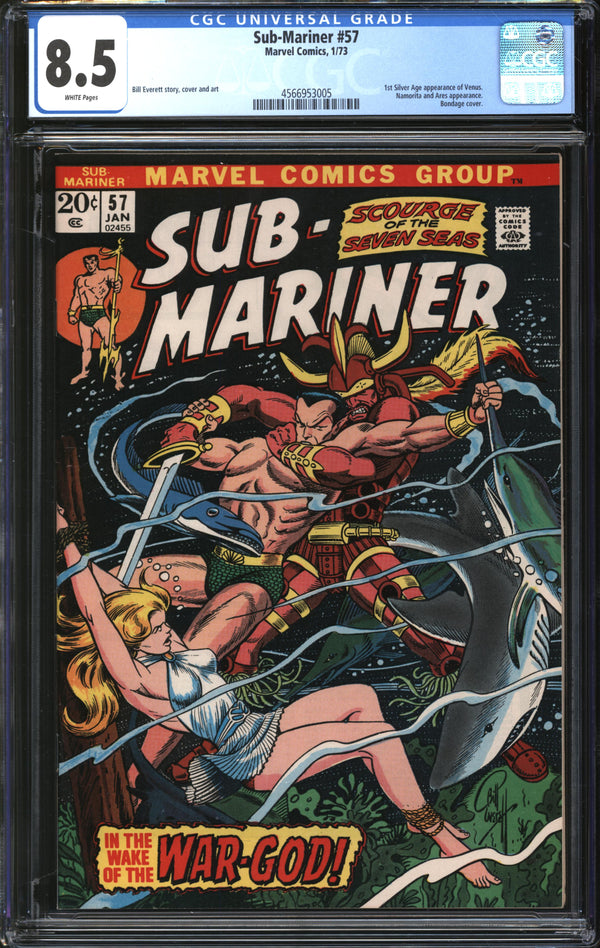 Sub-Mariner (1968) #57 CGC 8.5 VF+