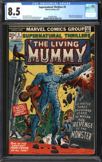 Supernatural Thrillers (1972) # 5 CGC 8.5 VF+