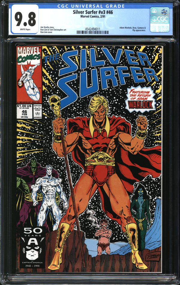 Silver Surfer (1987) # 46 CGC 9.8 NM/MT