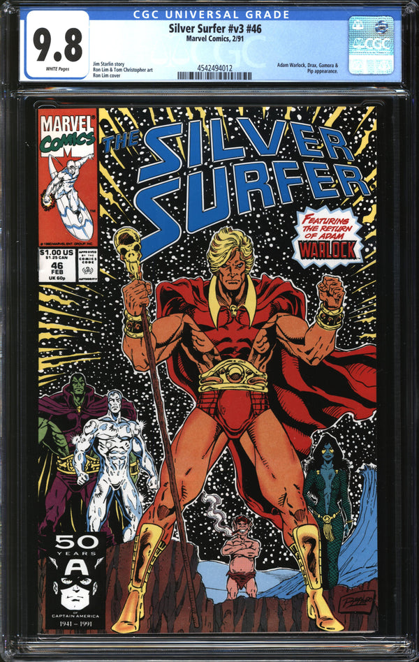 Silver Surfer (1987) # 46 CGC 9.8 NM/MT
