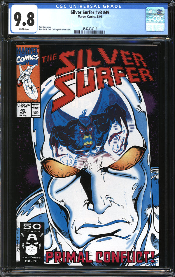 Silver Surfer (1987) # 49 CGC 9.8 NM/MT