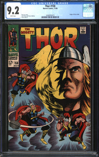Thor (1966) #149 CGC 9.2 NM-