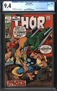 Thor (1966) #178 CGC 9.4 NM