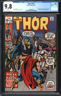 Thor (1966) #179 CGC 9.8 NM/MT