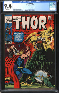 Thor (1966) #188 CGC 9.4 NM