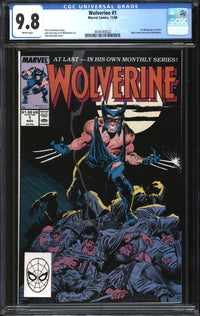 Wolverine (1988) #  1 CGC 9.8 NM/MT