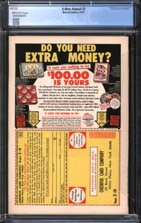 X-Men Annual (1971) #2 CGC 9.6 NM+