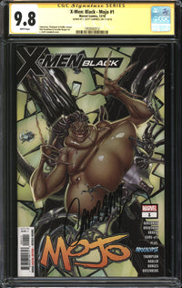X-Men: Black - Mojo (2018) #1 CGC Signature Series 9.8 NM/MT Signed J. Scott Campbell