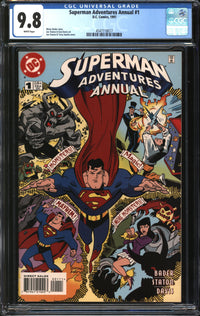 Superman Adventures Annual (1997) #1 CGC 9.8 NM/MT