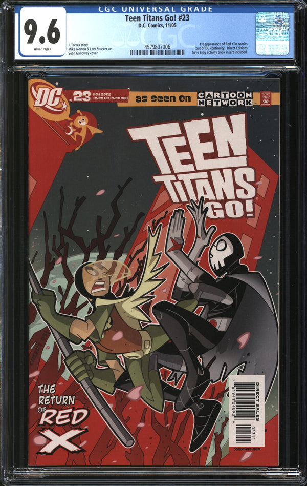 Teen Titans Go! (2004) #23 CGC 9.6 NM+