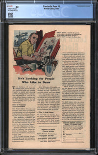 Fantastic Four (1961) #  1 CGC 8.0 VF