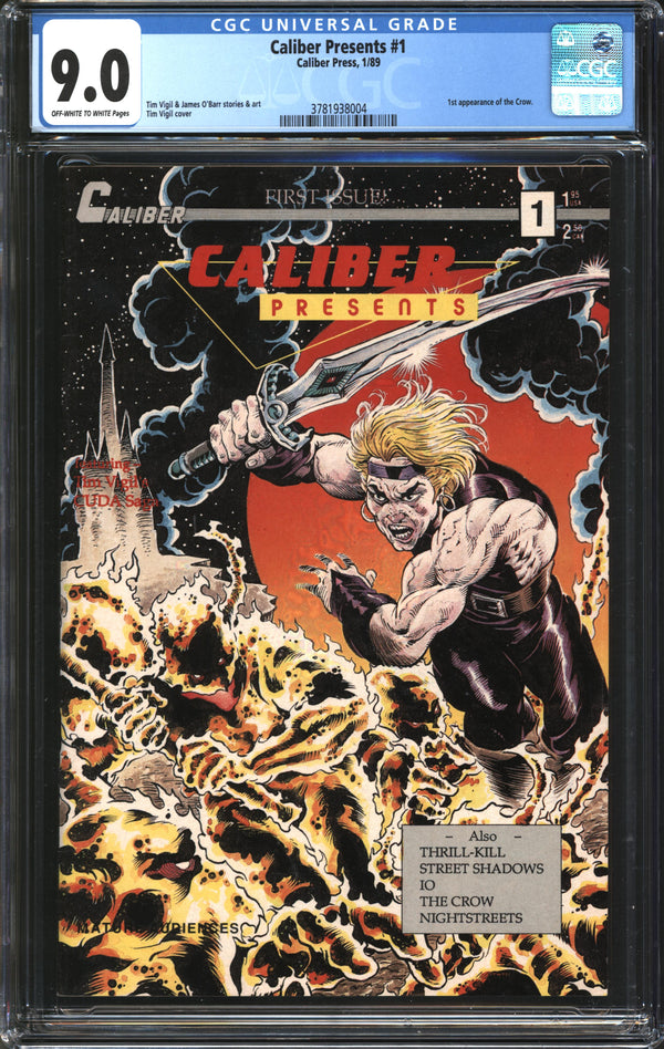 Caliber Presents (1989) #1 CGC 9.0 VF/NM
