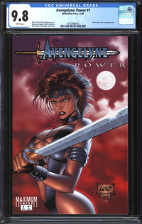 Avengelyne: Power (1995) #1 (Red Cover) CGC 9.8 NM/MT