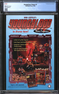Avengelyne: Power (1995) #1 (Red Cover) CGC 9.8 NM/MT