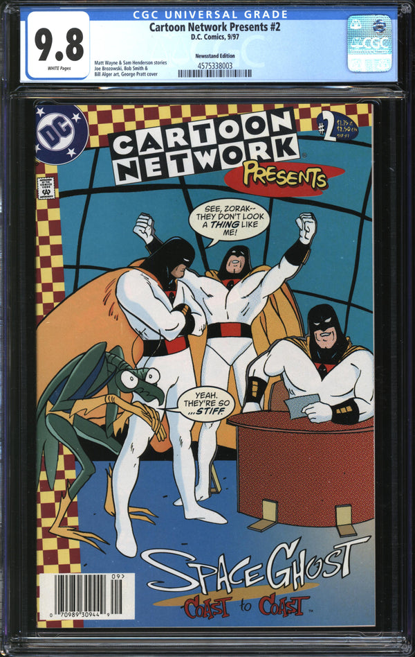 Cartoon Network Presents (1997) # 2 Newsstand Edition CGC 9.8 NM/MT