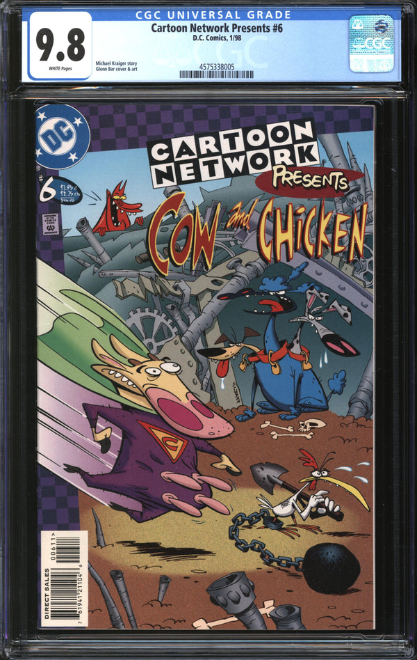 Cartoon Network Presents (1997) # 6 CGC 9.8 NM/MT