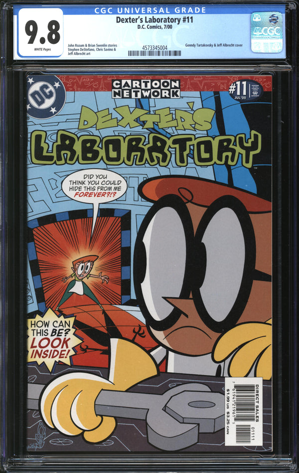 Dexter's Laboratory (1999) #11 CGC 9.8 NM/MT