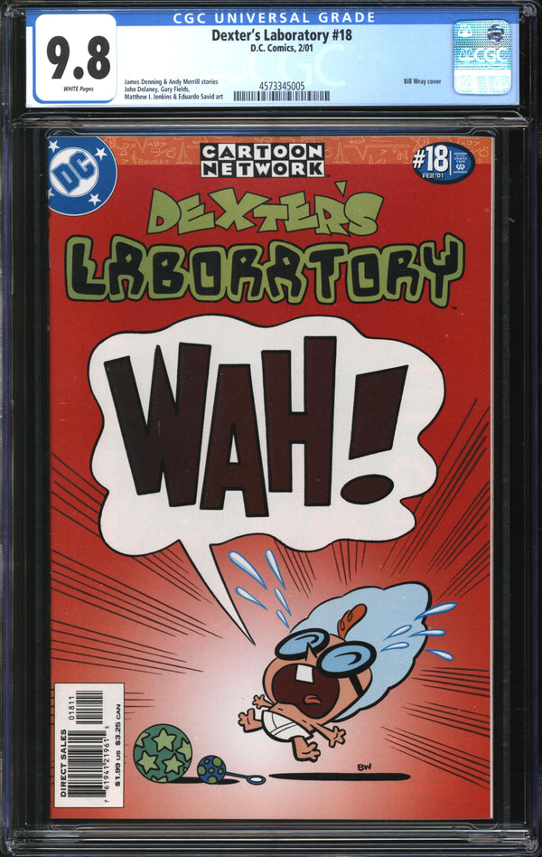 Dexter's Laboratory (1999) #18 CGC 9.8 NM/MT