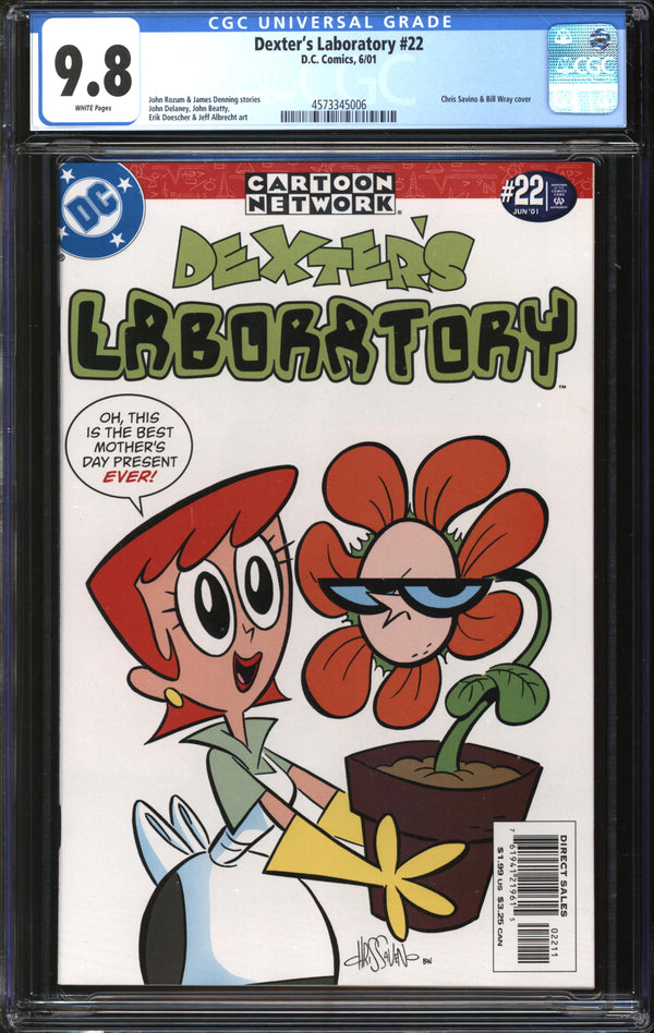 Dexter's Laboratory (1999) #22 CGC 9.8 NM/MT