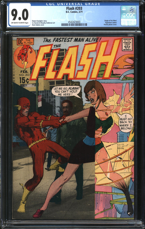 Flash (1959) #203 CGC 9.0 VF/NM