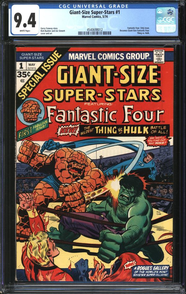 Giant-Size Super-Stars (1974) #1 CGC 9.4 NM