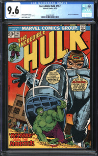Incredible Hulk (1962) #167 CGC 9.6 NM+