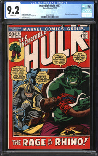 Incredible Hulk (1962) #157 CGC 9.2 NM-