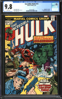 Incredible Hulk (1962) #172 CGC 9.8 NM/MT