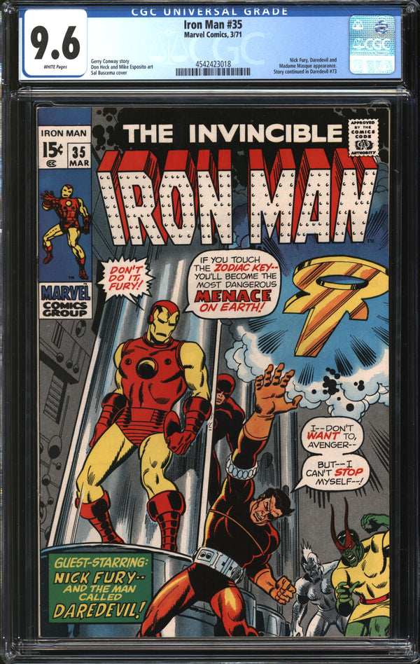 Iron Man (1968) # 35 CGC 9.6 NM+