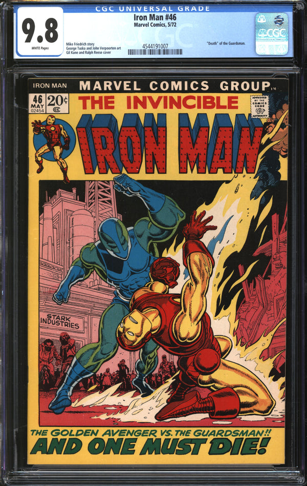 Iron Man (1968) # 46 CGC 9.8 NM/MT