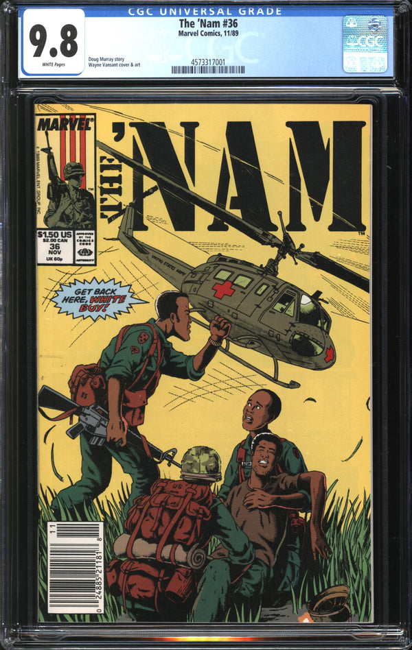 'Nam, The (1986) #36 CGC 9.8 NM/MT