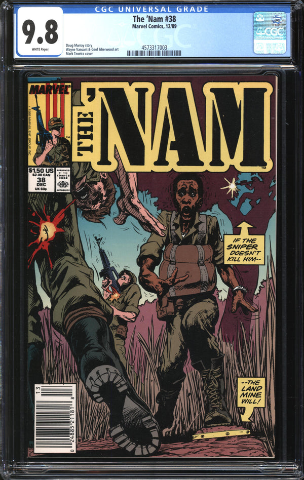 'Nam, The (1986) #36 CGC 9.8 NM/MT