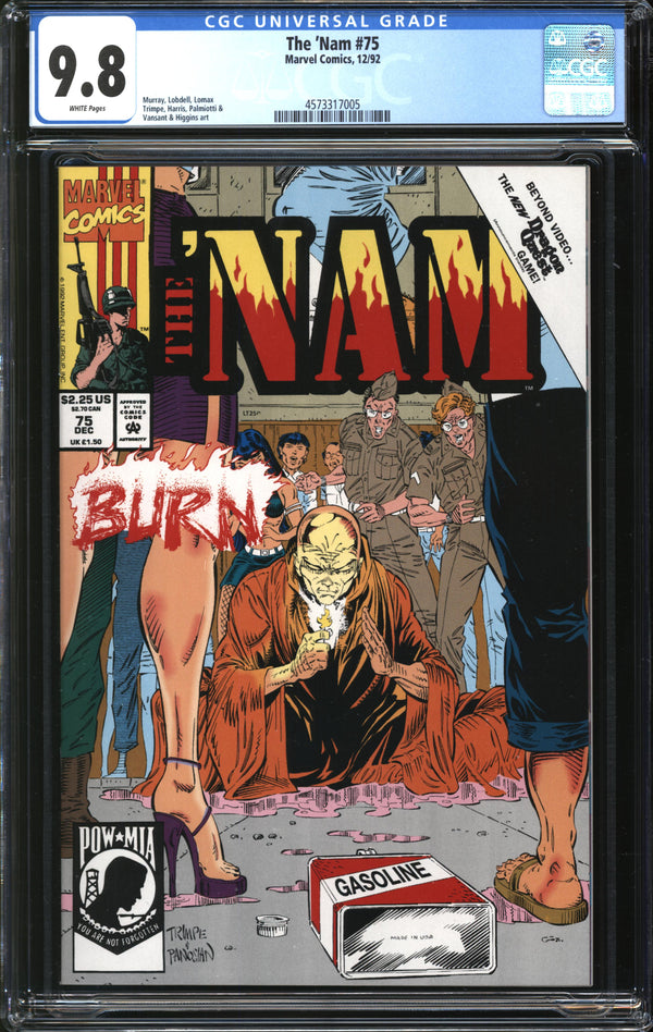 'Nam, The (1986) #75 CGC 9.8 NM/MT