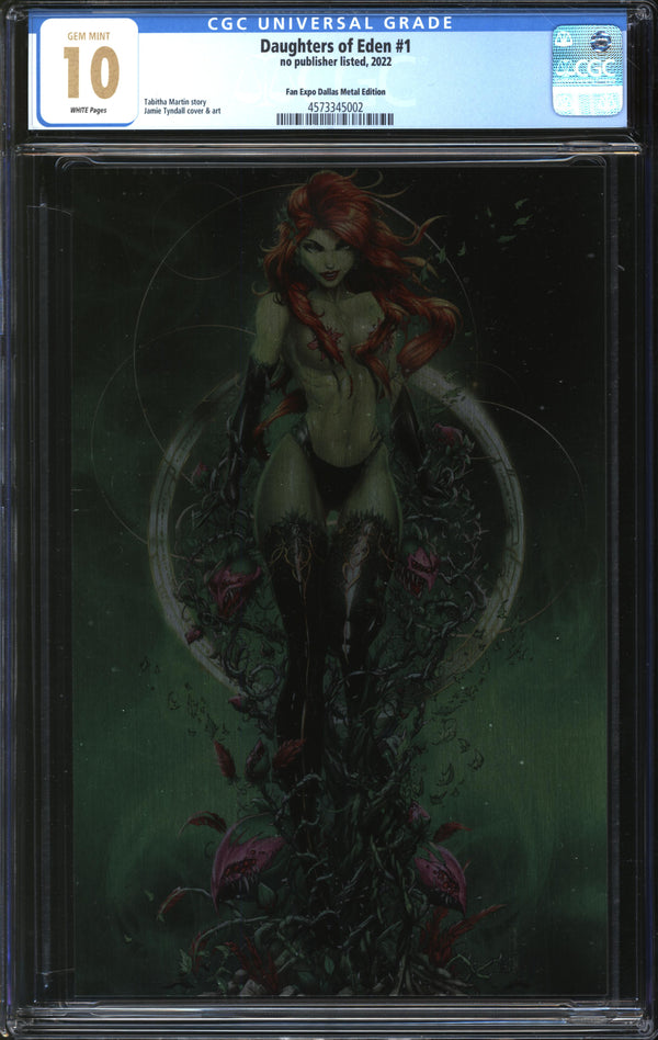 Daughters Of Eden (2022) #1 Fan Expo Dallas Metal Edition CGC 10 GEM MINT