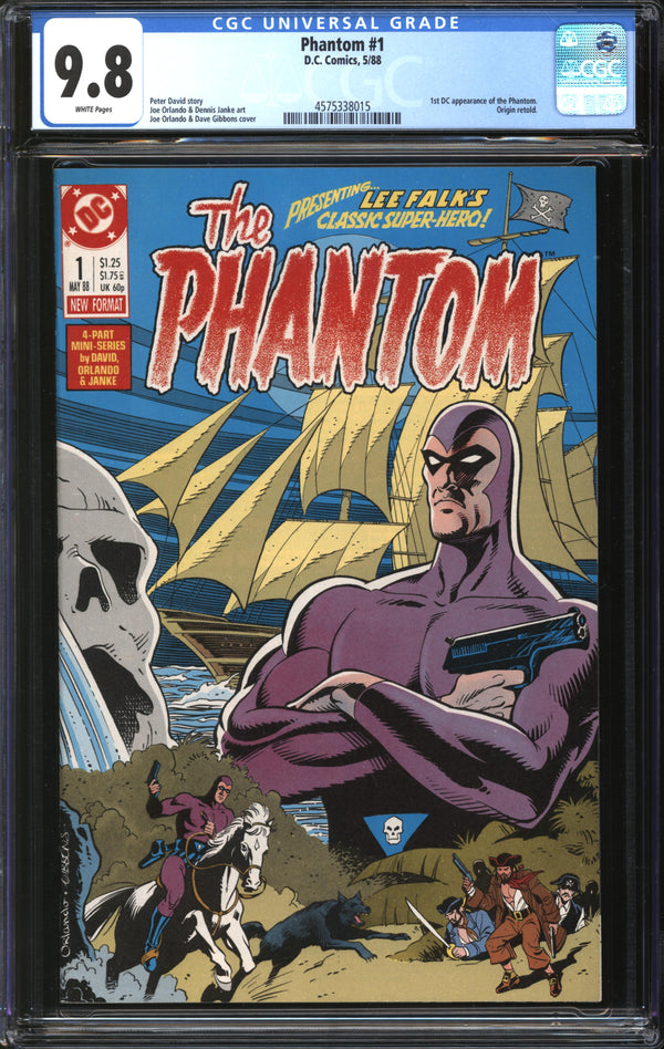 Phantom (1988) #1 CGC 9.8 NM/MT