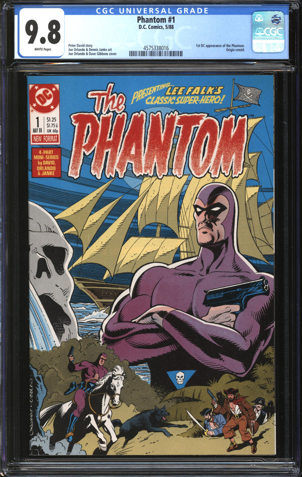 Phantom (1988) #1 CGC 9.8 NM/MT