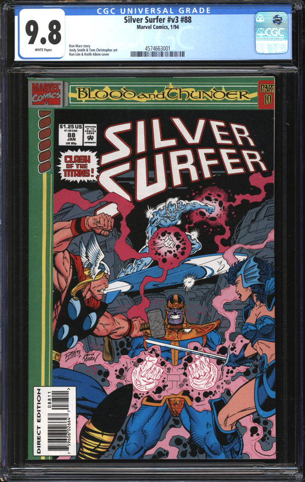 Silver Surfer (1987) # 88 CGC 9.8 NM/MT