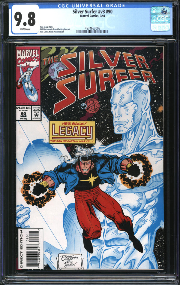 Silver Surfer (1987) # 90 CGC 9.8 NM/MT